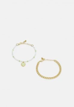 Fire & Glory KRISTEL BRACELET 2 PACK - Armband - Gold-coloured - Damen