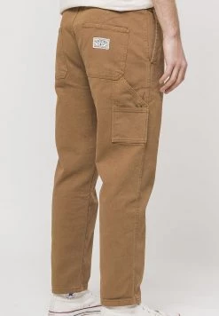 Kaotiko CARPENTER TOAST - Stoffhose - Beige - Unisex -Kaotiko || Fire And Glory Populaire Magasin 4645796e13b94e95957a6e062d1363db