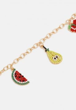 Fire & Glory - Damen FRUITY NECKLACE - Halskette - Gold-coloured/multi -Kaotiko || Fire And Glory Populaire Magasin 4816e9021b794efabe4f48c28f632c8a