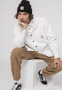 Kaotiko SNAKE ELFENBEIN - Hemd - Beige - Herren -Kaotiko || Fire And Glory Populaire Magasin 493fb3b3db9f410fb8bba88bfaea8819