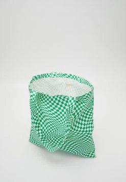 Fire & Glory HAPPIE TOTE BAG - Shopping Bag - Poison Green/white - Damen -Kaotiko || Fire And Glory Populaire Magasin 49685dbd0e78421286c24e4b792c8bd5