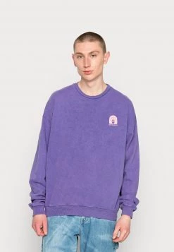 Kaotiko CREW WASHED DREAM UNISEX - Sweatshirt - Dark Purple -Kaotiko || Fire And Glory Populaire Magasin 498a3edca63c4aeea427dcc173d5008e