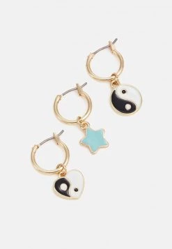 Fire & Glory HAIDI EARRINGS 3 PACK - Ohrringe - Gold-coloured - Damen -Kaotiko || Fire And Glory Populaire Magasin 4d5238d3dcdf45b790672d4e5bff2147