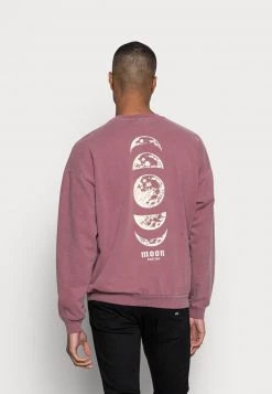 Kaotiko CREW WASHED MOON - Sweatshirt - Bordeaux - Herren -Kaotiko || Fire And Glory Populaire Magasin 4fd69c5cdae04774b5dd4e7c07899932
