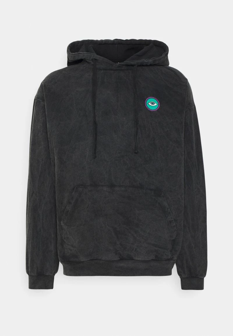 Kaotiko PARROT UNISEX - Sweatshirt - Black 3 Kaotiko PARROT UNISEX - Sweatshirt - Black