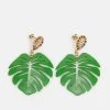 Fire & Glory - Damen LEAF EARRINGS - Ohrringe - Gold-coloured/multi -Kaotiko || Fire And Glory Populaire Magasin 51d96ca37d04431a95f0c2f8d04c01ea