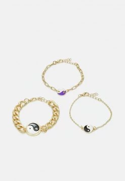Fire & Glory FGULLA BRACELET 3 PACK - Armband - Gold-coloured/multi - Damen