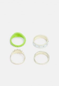 Fire & Glory - Damen KATHERINA 4 PACK - Ring - Gold-coloured/multi -Kaotiko || Fire And Glory Populaire Magasin 5c60eeb6fbb646b4b852148c3bf3230d