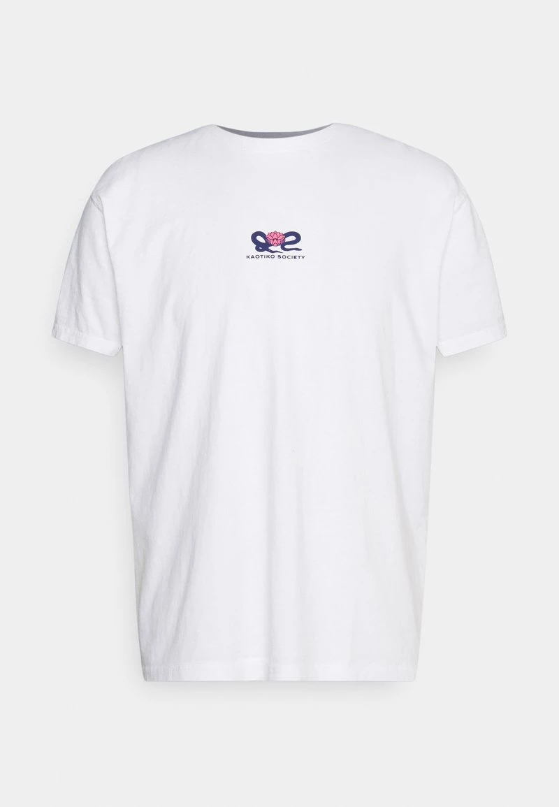 Kaotiko WASHED MIND - T-Shirt Print - White - Unisex 3 Kaotiko WASHED MIND - T-Shirt Print - White - Unisex