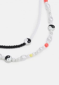 Fire & Glory COMBI NECKLACE - Halskette - Bright White - Damen -Kaotiko || Fire And Glory Populaire Magasin 603a0271b5e744dbb19f64d93961abfd