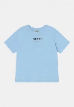 Kaotiko MOON UNISEX - T-Shirt Print - Celeste