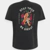 Kaotiko STAY TRUE UNISEX - T-Shirt Print - Black Acid Wash -Kaotiko || Fire And Glory Populaire Magasin 6154919a75604670a10a4daeceff76b3