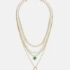 Fire & Glory LAIBI COMBI NECKLACE - Halskette - Gold-coloured - Damen -Kaotiko || Fire And Glory Populaire Magasin 61a996f5f66b443ba4108f6dd7ea16cc