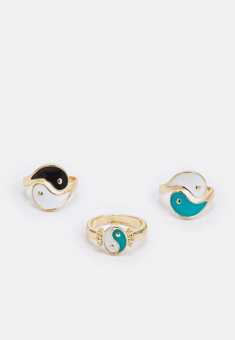 Fire & Glory - Damen FGHADDY 3 PACK - Ring - Gold-coloured 3 Fire & Glory - Damen FGHADDY 3 PACK - Ring - Gold-coloured