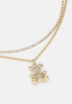 Fire & Glory - Damen TEDDI COMBI NECKLACE - Halskette - Gold-coloured -Kaotiko || Fire And Glory Populaire Magasin 67be9d0ad8a14344b58e02b3a4243d16