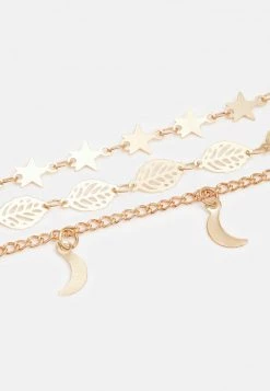 Fire & Glory - Damen FGLEAFA ANKLET 3 PACK - Armband - Gold-coloured -Kaotiko || Fire And Glory Populaire Magasin 67da0cad5a3b42ffa8f6b2f3349b041c