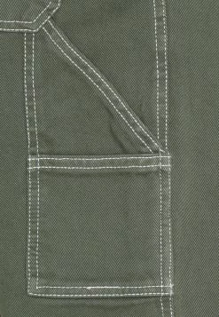 Kaotiko CARPENTER TROUSERS UNISEX - Stoffhose - Olive -Kaotiko || Fire And Glory Populaire Magasin 6886658be669404bb4d6b14a31a32bb4