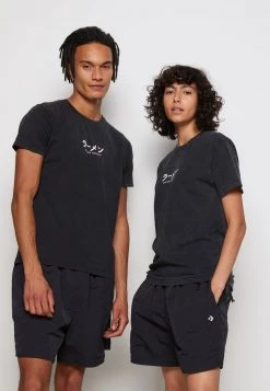 Kaotiko WASHED RAMEN - T-Shirt Print - Black - Unisex -Kaotiko || Fire And Glory Populaire Magasin 69005f5825184b9f994df5469f798d8d