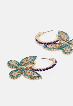 Fire & Glory - Damen FGBUTTERFLY HOOP - Ohrringe - Gold-coloured -Kaotiko || Fire And Glory Populaire Magasin 697e998558354d27b40cbf6e78dfeb65