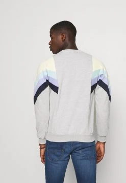 Kaotiko CREW SEATTLE - Sweatshirt - Grey/yellow/green/grape/navy - Unisex -Kaotiko || Fire And Glory Populaire Magasin 6a76855757b14bbd87bae9a989ff14b7