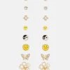 Fire & Glory - Damen EARRINGS 10 PACK - Ohrringe - Gold-coloured/multi -Kaotiko || Fire And Glory Populaire Magasin 6d96cd4b45db4ee9b2b9b4a718a4eca9