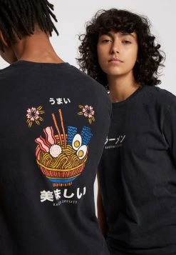 Kaotiko WASHED RAMEN - T-Shirt Print - Black - Unisex -Kaotiko || Fire And Glory Populaire Magasin 6e0520c62b0746399604b2de5bc62959