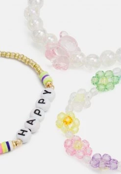 Fire & Glory NICOLA BRACELET 4 PACK - Armband - Gold-coloured/multi - Damen -Kaotiko || Fire And Glory Populaire Magasin 718aac65a2c24f3a96f724c2881854eb