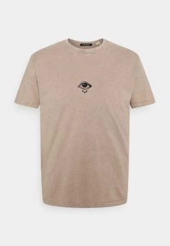 Kaotiko - Unisex WASHED CELESTIAL DOOR - T-Shirt Print - Hueso