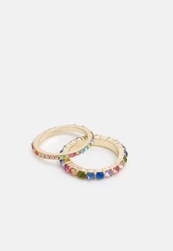 Fire & Glory FGMULLI 3 PACK - Ring - Gold-coloured/multi - Damen -Kaotiko || Fire And Glory Populaire Magasin 74b558e025e64e1782e21254d18e6397