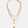 Fire & Glory STONNIA COMBI NECKLACE - Halskette - Gold-coloured - Damen -Kaotiko || Fire And Glory Populaire Magasin 780141a84e2b47dcb7c63366eb88cda8