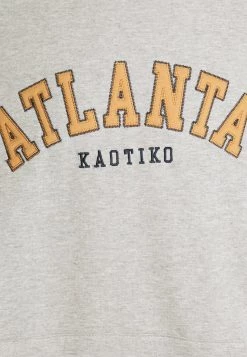 Kaotiko CREW ATLANTA UNISEX - Sweatjacke - Grey Mel -Kaotiko || Fire And Glory Populaire Magasin 7b75618ba600436fa99c8059027d1c2d