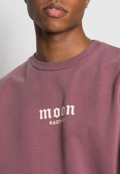 Kaotiko CREW WASHED MOON - Sweatshirt - Bordeaux - Herren -Kaotiko || Fire And Glory Populaire Magasin 7ccaa21ef6554883b16bd25b34a11b92