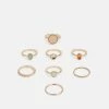 Fire & Glory - Damen FGFEMMA 8 PACK - Ring - Gold-coloured/multi -Kaotiko || Fire And Glory Populaire Magasin 7f72b41c1ff34075828b9fcab7a03a83