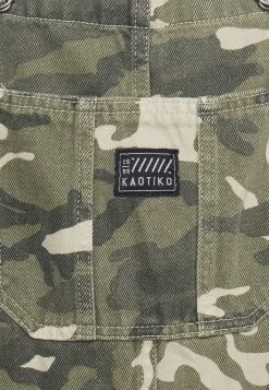 Kaotiko PETO UNISEX - Latzhose - Green 7 Kaotiko PETO UNISEX - Latzhose - Green -Kaotiko || Fire And Glory Populaire Magasin 7fae0ccfa0a84cf88f74b81d449873a5