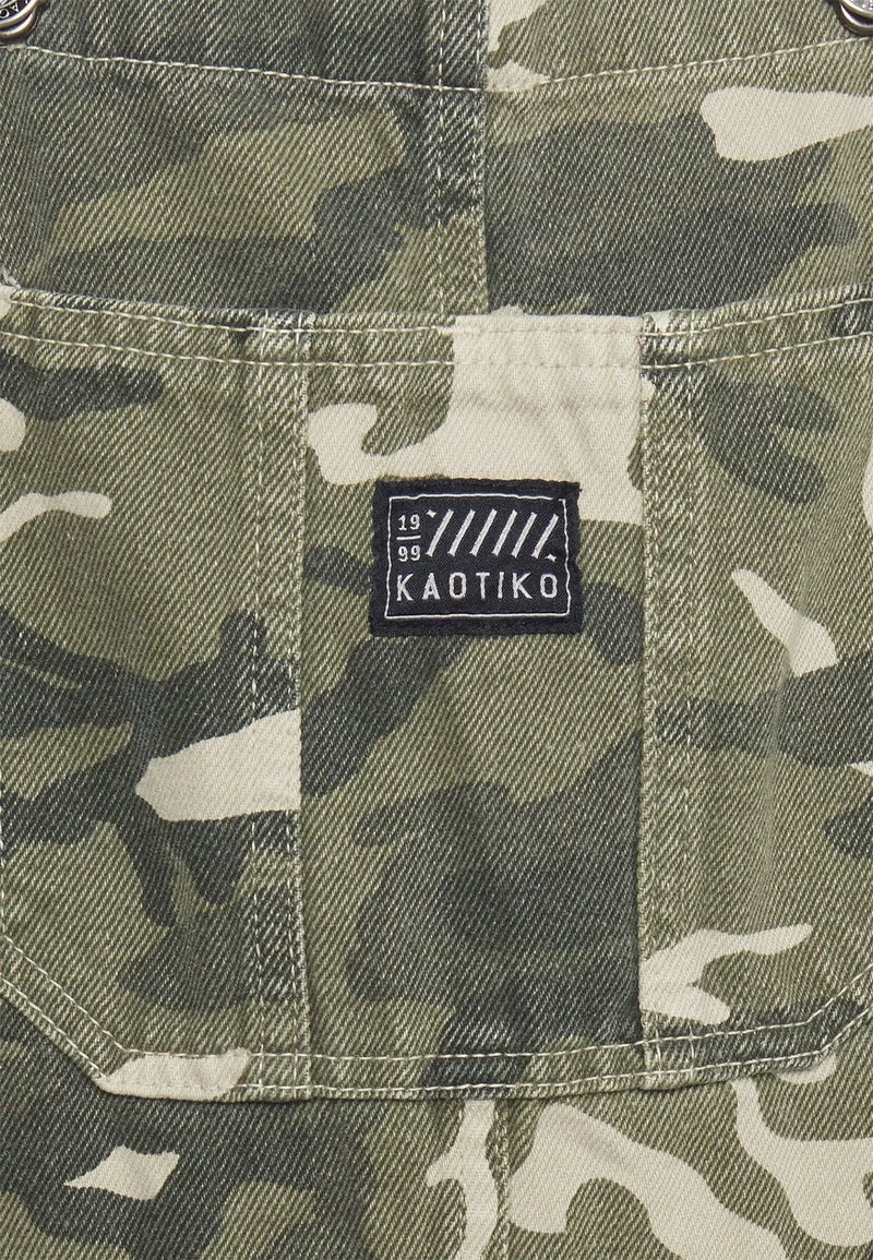 Kaotiko PETO UNISEX - Latzhose - Green 5 Kaotiko PETO UNISEX - Latzhose - Green – Bild 3