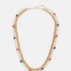 Fire & Glory LOTUS NECKLACE - Halskette - Gold-coloured/multi - Damen -Kaotiko || Fire And Glory Populaire Magasin 7fcce8497b57462ba633c7a51ba15fca