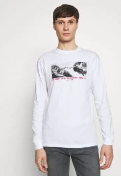 Kaotiko CREATION - Langarmshirt - White - Herren