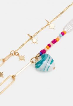 Fire & Glory LADY NECKLACE 2 PACK - Halskette - Gold-coloured/multi - Damen -Kaotiko || Fire And Glory Populaire Magasin 8435462af3db42f2b7139f73b93f30f0