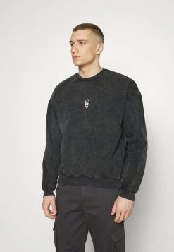 Kaotiko CREW WASHED PALM VIBES UNISEX - Sweatshirt - Black -Kaotiko || Fire And Glory Populaire Magasin 86fc0869f4ef4273b1d5e46b48173745