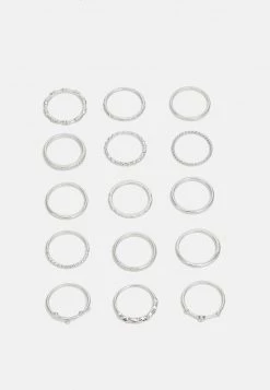 Fire & Glory - Damen FGFUPPIA CURVE 15 PACK - Ring - Silver Colour