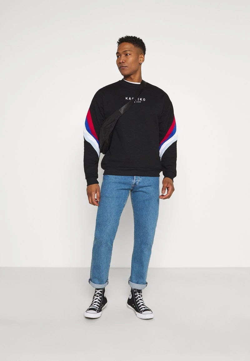 Kaotiko UNISEX CREW WALKER - Sweatshirt - Black 4 Kaotiko UNISEX CREW WALKER - Sweatshirt - Black – Bild 2