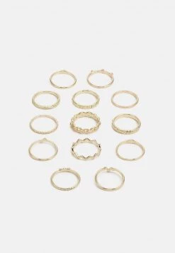 Fire & Glory - Damen KATRINE 13 PACK - Ring - Gold-coloured -Kaotiko || Fire And Glory Populaire Magasin 907cb0cdc3a54fe6b5b39f7a97e4db0d