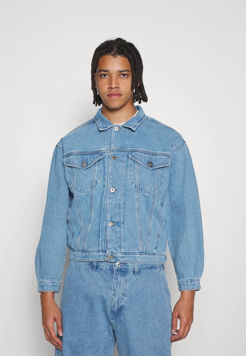 Kaotiko JACKET VINTAGE STAY TRUE UNISEX - Jeansjacke - Blue 5 Kaotiko JACKET VINTAGE STAY TRUE UNISEX - Jeansjacke - Blue – Bild 3