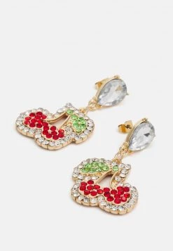 Fire & Glory CHERI EARRINGS - Ohrringe - Gold-coloured - Damen -Kaotiko || Fire And Glory Populaire Magasin 9542cd88277e45038a87c061f3491dc7