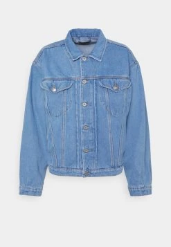 Kaotiko JACKET VINTAGE ETERNAL UNISEX - Jeansjacke - Blue