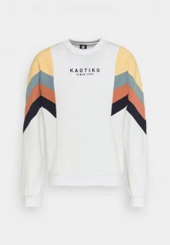 Kaotiko CREW SEATTLE UNISEX - Sweatshirt - White -Kaotiko || Fire And Glory Populaire Magasin 9ce27f03ca5843cfbdd6fc7a69d13ba5
