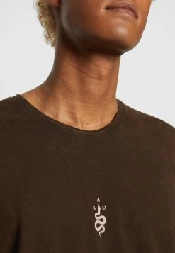 Kaotiko WASHED PALM VIBES UNISEX - T-Shirt Print - Brown -Kaotiko || Fire And Glory Populaire Magasin 9f6476973d354ab8a2002252d4a6defa