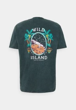 Kaotiko - Unisex TIE DYE WILD ISLAND - T-Shirt Print - Petrol -Kaotiko || Fire And Glory Populaire Magasin a1500e62c0e04f46a1b0b439d3c78ab5