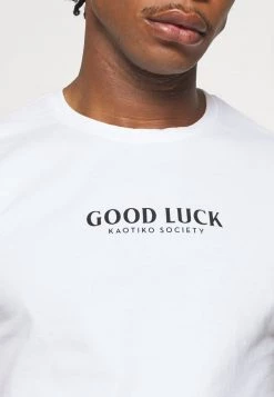 Kaotiko UNISEX GOOD LUCK - T-Shirt Print - White -Kaotiko || Fire And Glory Populaire Magasin a22798cb829f4376b5510d004460033b