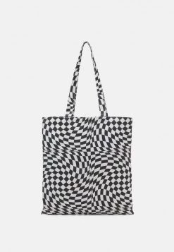 Fire & Glory - Damen HAPPIE TOTE BAG - Shopping Bag - Black/white